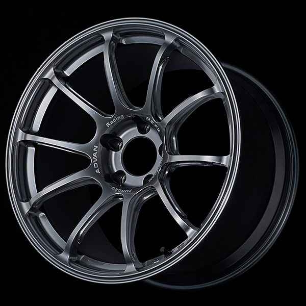 YOKOHAMA ADVAN RACING RZ-F2 FOR JAPANESE CARS 18X8.5J 5X114.3 Φ73 Φ73 HB RACING HYPER BLACK YOKOHAMA-ADVAN-01709