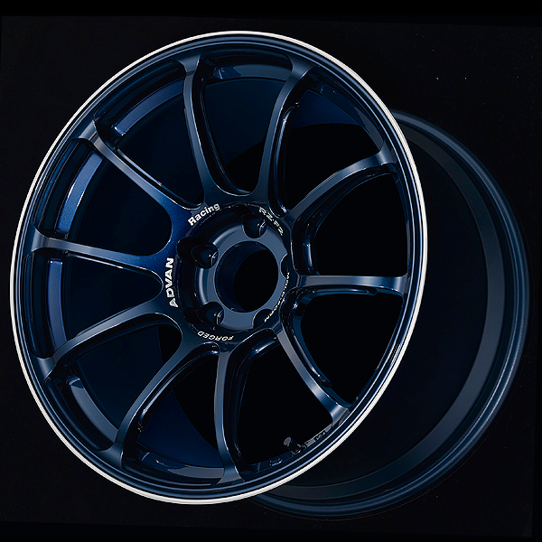 YOKOHAMA ADVAN RACING RZ-F2 FOR EUROPEAN CARS 18X9.5J 5X120 Φ72.5 Φ73 TBR RACING TITANIUM BLUE - RING YOKOHAMA-ADVAN-01820