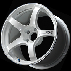 白ADVAN ART 14インチ　6j ＋38 PCD100 4H 2本　日本製 wheel_tc4_wmr_5e169ede-70b5-