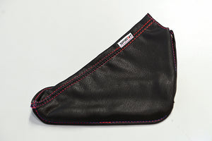 TOP SECRET HANDBRAKE BOOTS RED STITCHING FOR NISSAN SKYLINE GT-R BCNR33 TOP-SECRET-00365