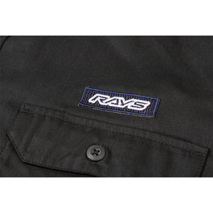 RAYS No.10 RAYS T/C WORK SHIRT 23A SIZE XXL BLACK 7409030020004
