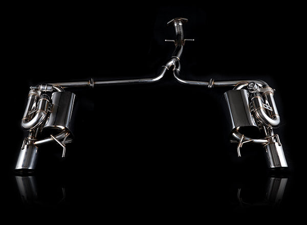EXART IVSC MUFFLER EXHAUST EXHAUST FOR TOYOTA MARK X GRX130 GRX133 GRX135 4GR-FSE 2GR-FSE EA01-TY101