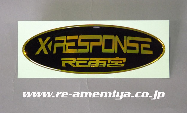 RE-AMEMIYA X-RESPONSE EMBLEM FOR  G0G0380910028