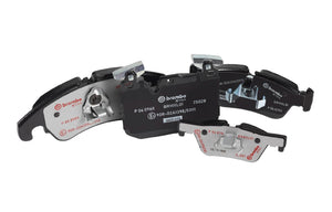 BREMBO BRAKE PADS EXTRA LEFT AND RIGHT SET FRONT FOR PEUGEOT 206 T16XS T16XT T16L4 T16RG T1NFU 01.02-07.03 P61-066X