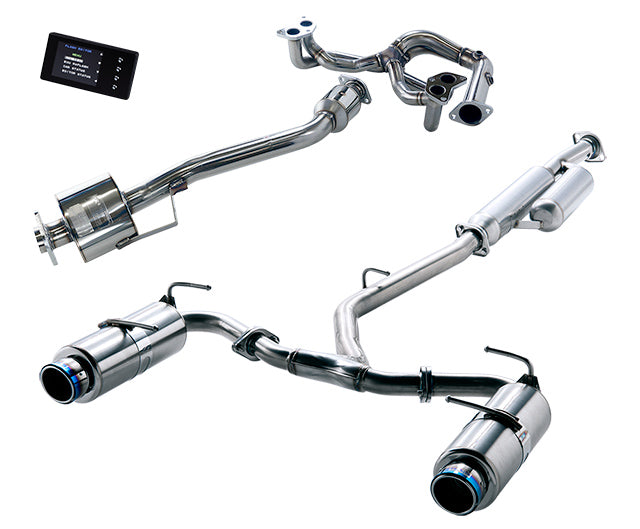 HKS SUPER EXHAUST SYSTEM + FLASH EDITOR FOR TOYOTA 86 ZN6 SUBARU BRZ ZN6 FA20 33009-AT010