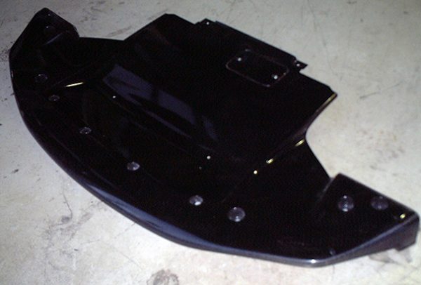 TOP SECRET FRONT UNDER DIFFUSER CARBON FOR NISSAN FAIRLADY Z33 350Z TOP-SECRET-00503