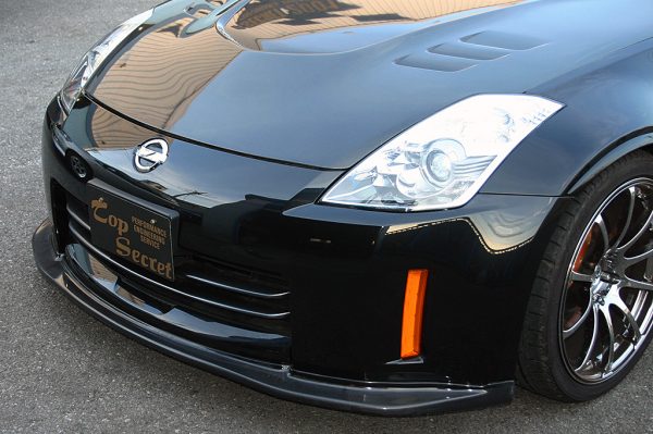 TOP SECRET G-FORCE FRONT LIP SPOILER FOR HR CARBON FOR NISSAN FAIRLADY Z33 350Z TOP-SECRET-00507