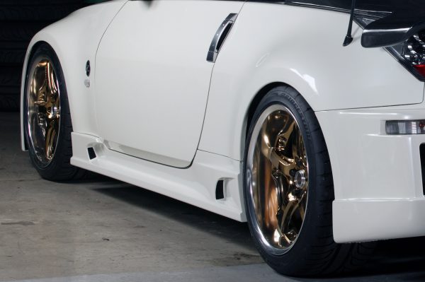 TOP SECRET G-FORCE SIDE STEP TYPE 2 FOR NISSAN FAIRLADY Z33 350Z TOP-SECRET-00485