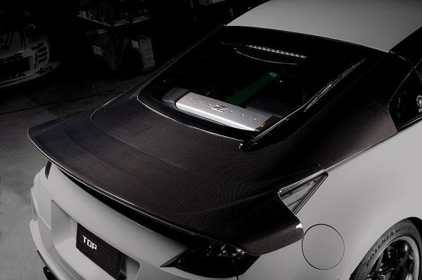 TOP SECRET G-FORCE REAR SPOILER – TYPE 2 FRP FOR NISSAN FAIRLADY Z33 350Z TOP-SECRET-00500