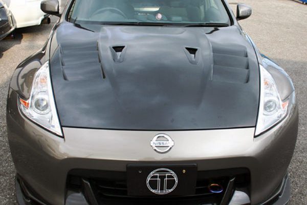TOP SECRET AERO BONNET FRP FOR NISSAN FAIRLADY Z34 370Z TOP-SECRET-00473