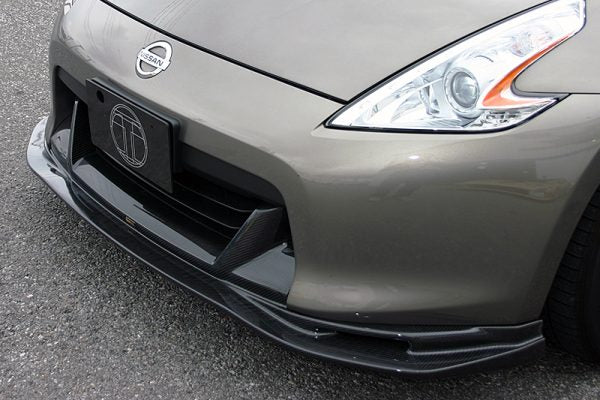 TOP SECRET FRONT LIP SPOILER CARBON FOR NISSAN FAIRLADY Z34 370Z TOP-SECRET-00479