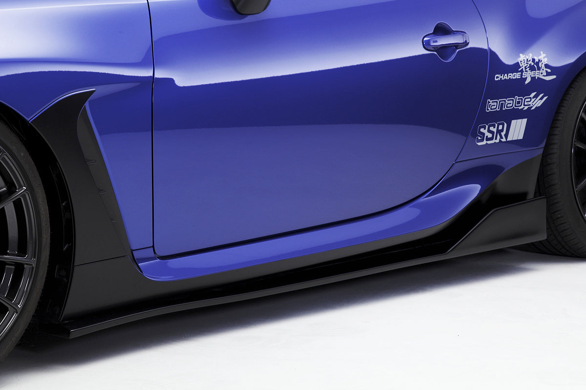 CHARGE SPEED 3 PCS SET BOTTOM LINE TYPE-2 FRONT + SIDE + REAR SPOILERS FRP FOR SUBARU BRZ ZD8 CSBL-005S84