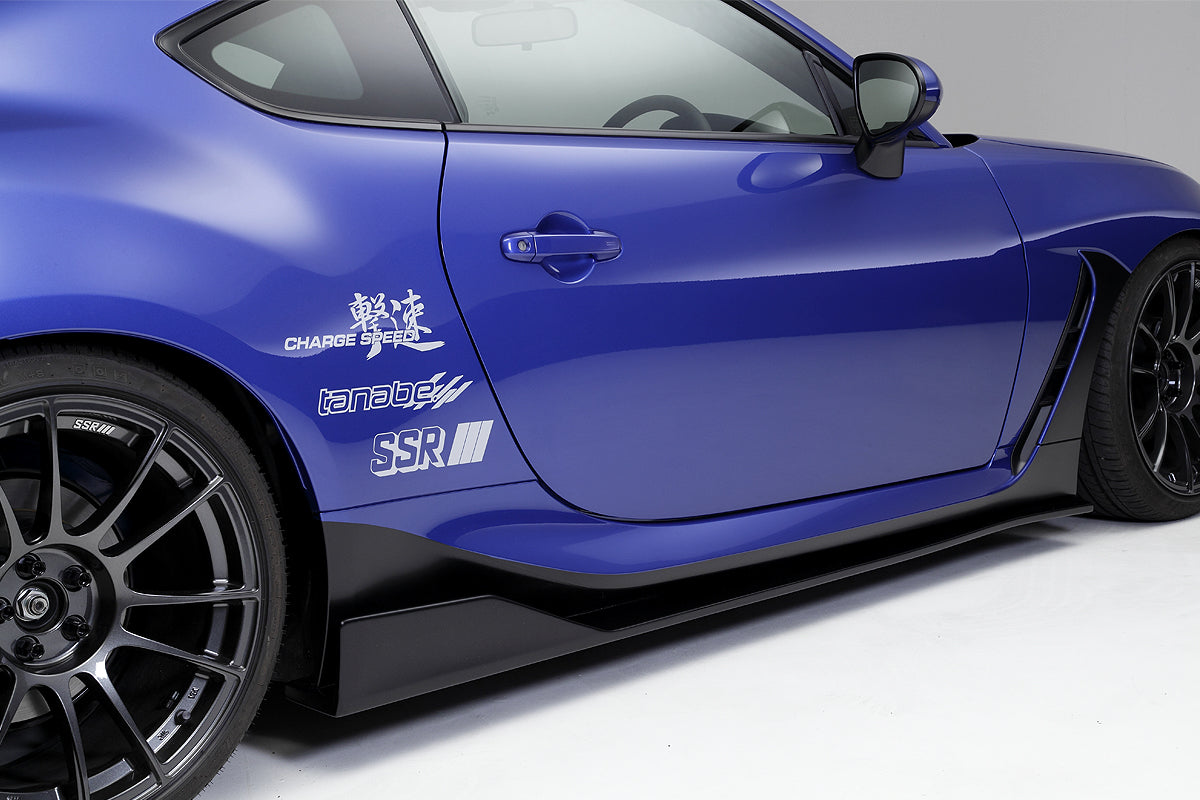 CHARGE SPEED SIDE BOTTOM LINE TYPE-2 (SIDE UNDER SPOILER) FRP FOR SUBARU BRZ ZD8 CSBL-005184