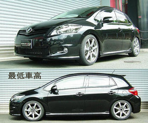 RS-R BASIC-I COILOVER SUSPENSION RECOMMENDED SPRING RATE FOR TOYOTA AURIS ZRE152H BAIT470M