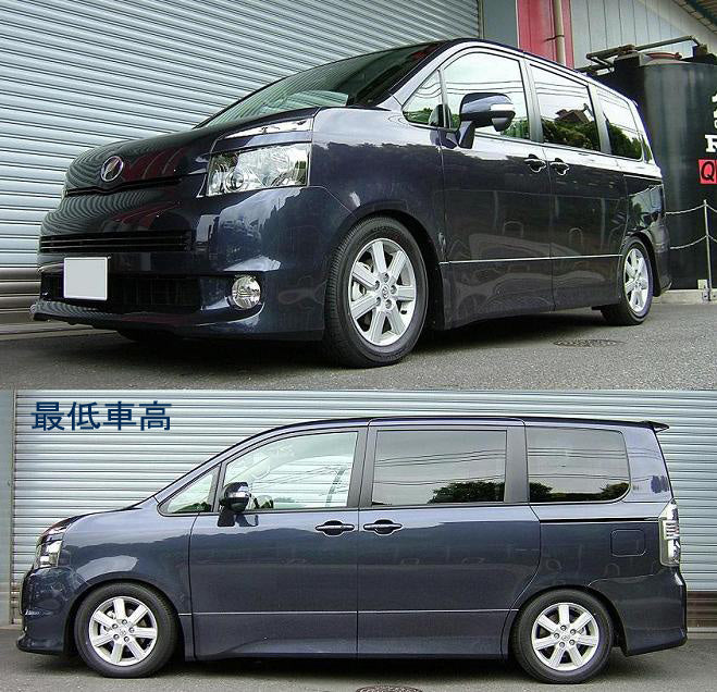 RS-R BASIC-I COILOVER SUSPENSION RECOMMENDED SPRING RATE FOR TOYOTA VOXY ZRR70W BAIT665M