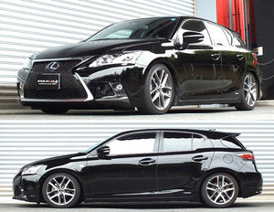 RS-R SUPER-I COILOVER SUSPENSION RECOMMENDED SPRING RATE FOR LEXUS CT200H ZWA10 SIT100M