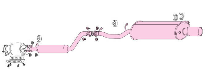 FUJITSUBO Legalis R. S tail  Exhaust For CB5 Accord Inspire 760-54023