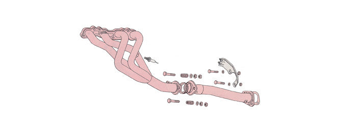 FUJITSUBO Super EX BASIC VERSION  Headers  For S14 Silvia 2.0 620-13053