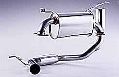 FUJITSUBO POWER Getter Exhaust For ZZW30 MR-S 160-23533 - Black