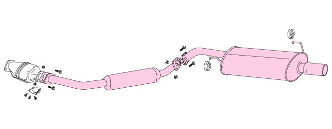 FUJITSUBO Legalis R  Exhaust For EXY10 Sera 750-21211