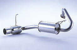 FUJITSUBO POWER Getter Exhaust For NCP35 bB 1.5 4WD 160-21615