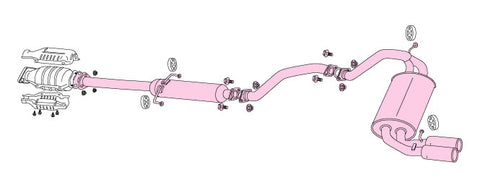 FUJITSUBO Legalis R Exhaust For EF8 CR-X SiR 750-52433 - Black