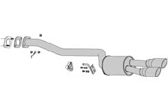 FUJITSUBO AUTHORIZE S Exhaust For E51 · NE51 Elgrand Highway Star 3.5 minor after 2WD · 4WD 360-17855