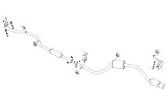 FUJITSUBO AUTHORIZE RM Exhaust For QNC21 bB 1.5 2WD minor after 250-21621