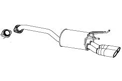 FUJITSUBO AUTHORIZE E Exhaust For RU1 Vezel HR-V 2WD 440-58211