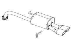 FUJITSUBO AUTHORIZE E Exhaust For NSP170G SIENTA 1.5 2WD 440-22321