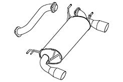 FUJITSUBO AUTHORIZE R Exhaust For NCEC Roadster 560-42431
