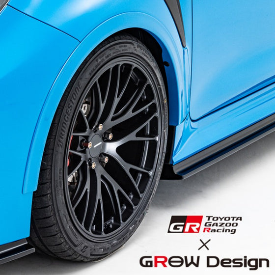 GROW MOTORSPORTS OVER FENDER ABS UNPAINTED FOR TOYOTA GR COROLLA GZEA14H GROW-MOTORSPORTS-00054
