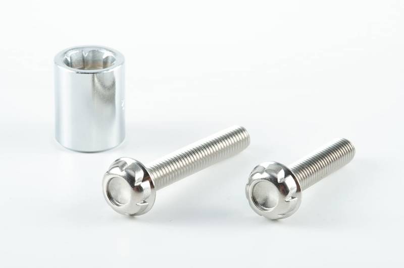 SHOWA GARAGE ANTI-THEFT BOLT UNIFACE IGUARD FOR REAR ALUMINUM LADDER FOR SUZUKI JIMNY JB64 JB74 E00156