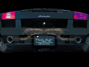 POWER CRAFT HYBRID EXHAUST MUFFLER SYSTEM 2 PIECES OUT FOR LAMBORGHINI GALLARDO P-LA320105