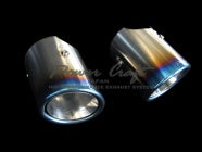 POWER CRAFT EXHAUST MUFFLER RACING SPEC BLACK TAIL FOR LAMBORGHINI GALLARDO P-LA320108-BKT