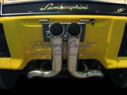 POWER CRAFT BUMPERLESS TYPE HYBRID EXHAUST MUFFLER SYSTEM FOR LAMBORGHINI DIABLO SV 5.7VT P-LA330101