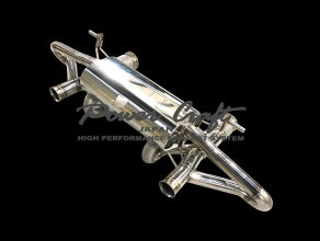 POWER CRAFT HYBRID EXHAUST MUFFLER SYSTEM BLACK TAIL FOR LAMBORGHINI HURACAN STO EVO P-LA1070103-BKT