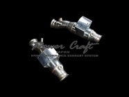 POWER CRAFT EXHAUST MUFFLER RACING SPEC BLACK TAIL FOR LAMBORGHINI GALLARDO P-LA320103-BKT
