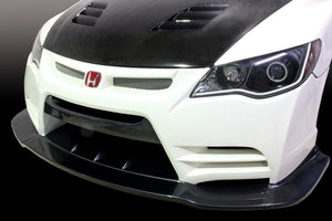 M&M HONDA AERO BUMPER FRONT UNDER SPOILER FOR CIVIC FD2 FD1 01010-FD2-MR02