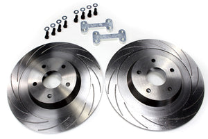 M&M HONDA 1 PIECE BIG BRAKE ROTOR KIT REAR 330 FOR ACCORD CL7 00604-CL7-R003