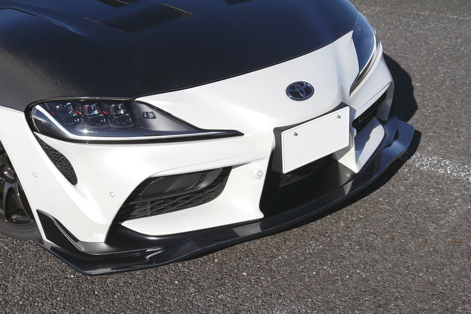 REVOLUTION FRONT SPOILER FRP FOR TOYOTA SUPRA A90 A90-FS-FRP