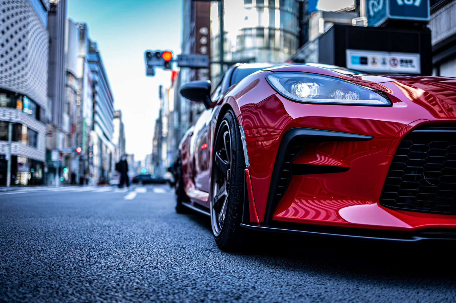 MAX ORIDO FRONT SIDE FIN UNPAINTED FOR TOYOTA GR86 ZN8 AKE-089-000