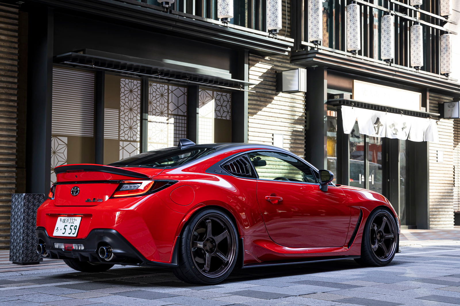 MAX ORIDO REAR DIFFUSER UNPAINTED FOR TOYOTA GR86 ZN8 AKE-084-000