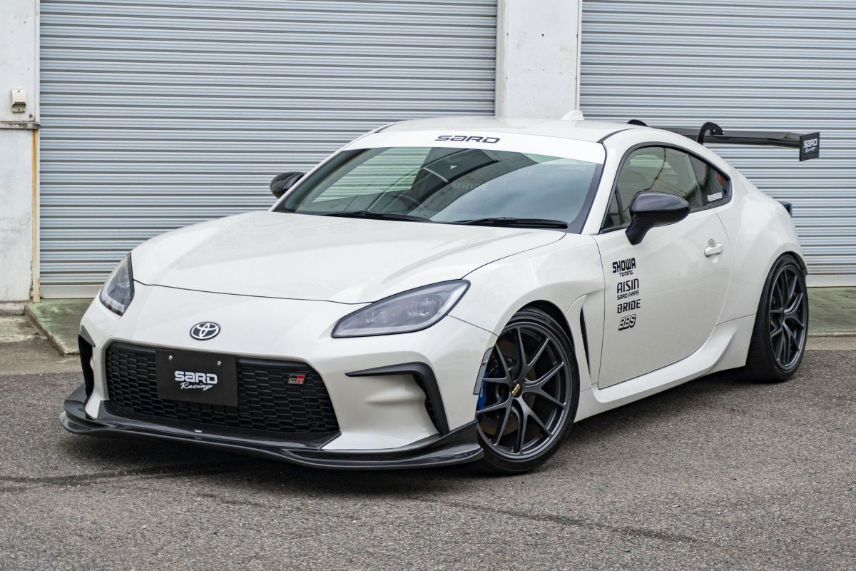 SARD GT1 FRONT HALF SPOILER FRP UNPAINTED FOR TOYOTA GR86 ZN8