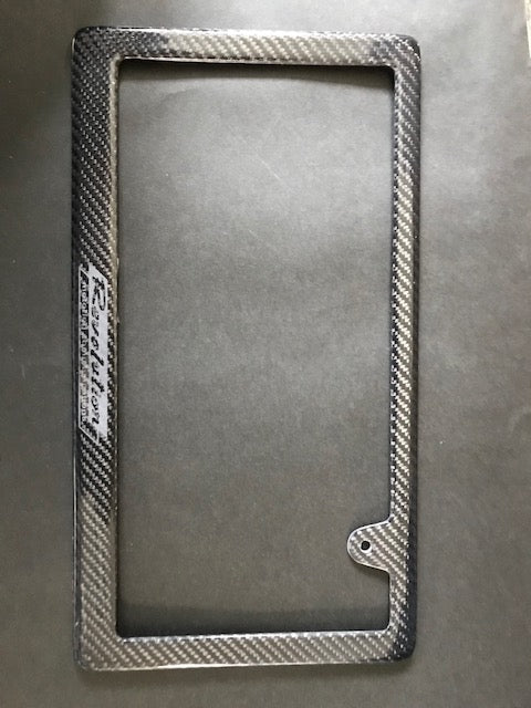 REVOLUTION CARBON LICENSE FRAME FOR REAR FOR  REVO-CLF-R
