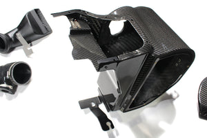 M&M HONDA INTAKE SYSTEM KIT BLACK CARBON VENTURI FOR CIVIC FK8 00405-FK8-M001-BLACK