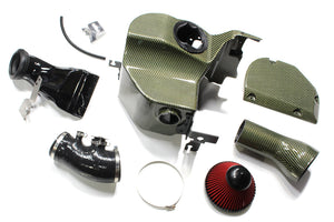 M&M HONDA INTAKE SYSTEM KIT YELLOW CARBON KEVLAR EVENTURI FOR CIVIC FK8 00405-FK8-M001-YELLOW