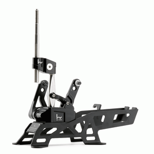 M&M HONDA SHORT SHIFTER ASSEMBLY BLACK COLOR HYBRID RACING FOR INTEGRA DC5 00111-DC5-HR01B