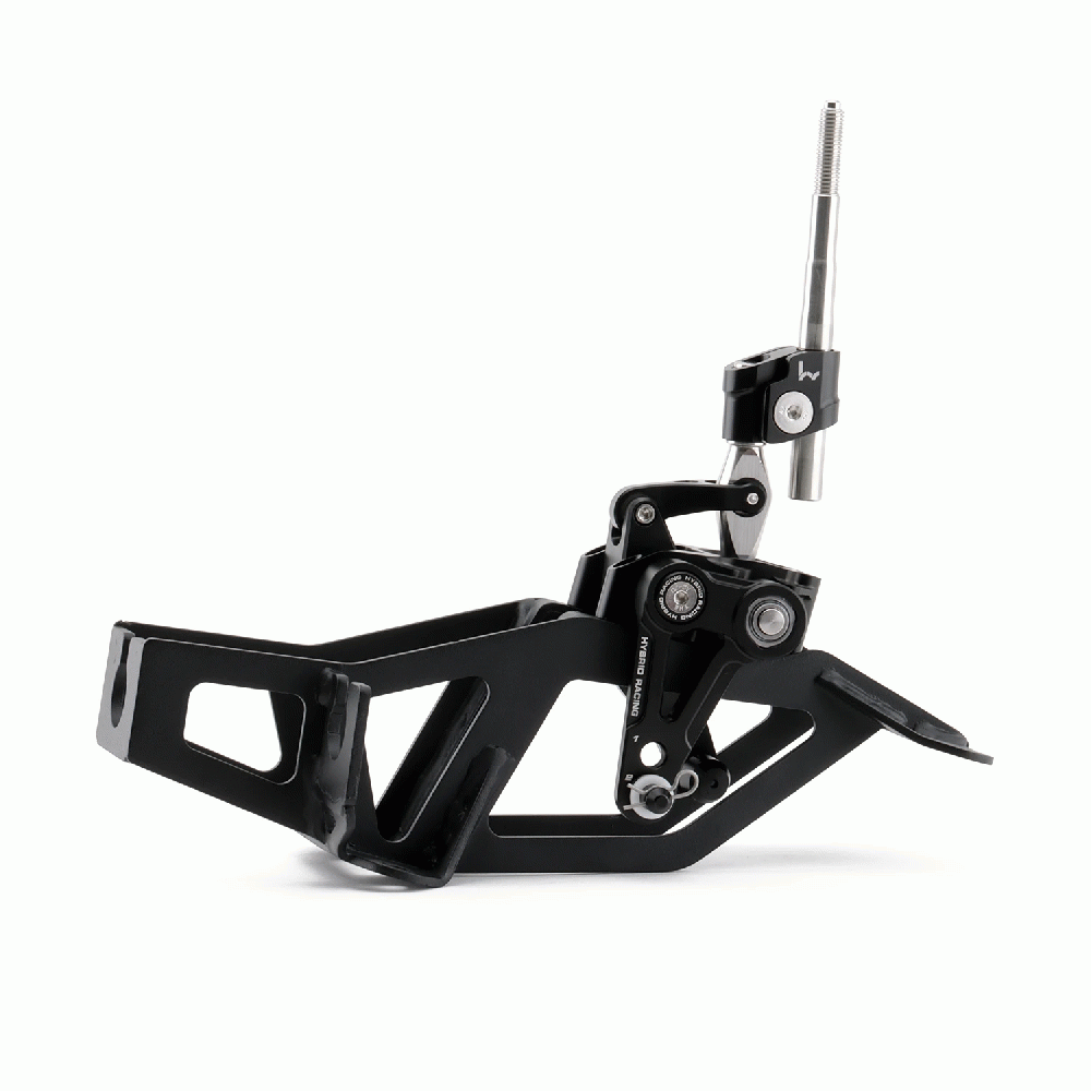 M&M HONDA SHORT SHIFTER ASSEMBLY BLACK COLOR HYBRID RACING FOR CR-Z ZF1 ZF2 00111-ZF-HR01B