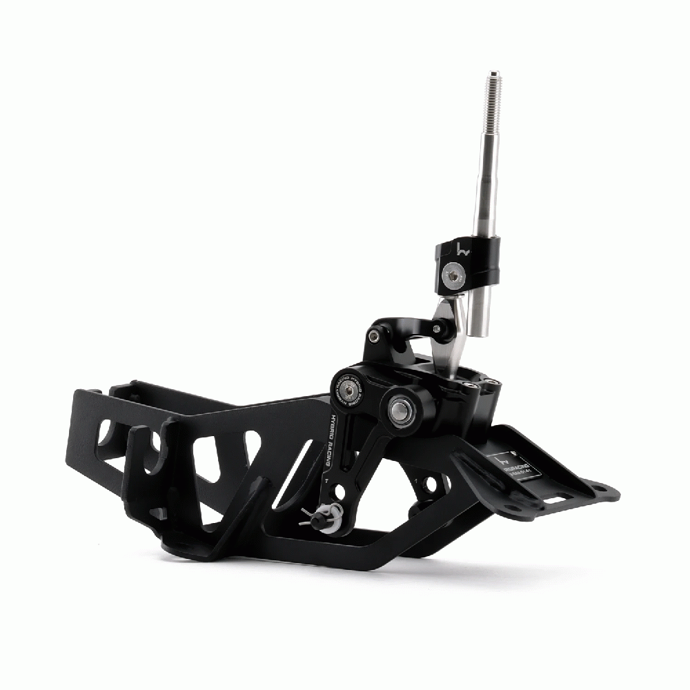 M&M HONDA SHORT SHIFTER ASSEMBLY BLACK COLOR HYBRID RACING FOR CR-Z ZF1 ZF2 00111-ZF-HR01B